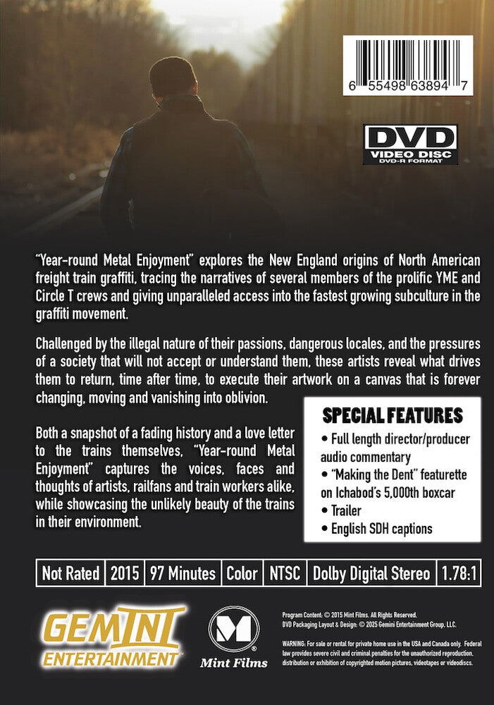 year-round metal enjoyment - Back Panel - DVD