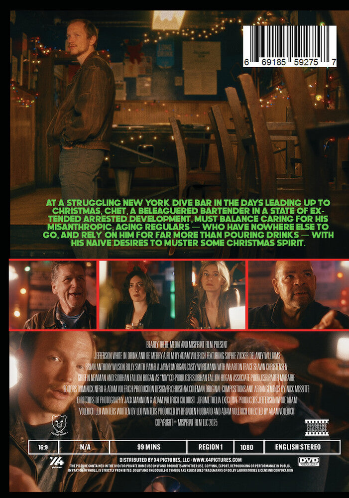 drink and be merry - Back Panel - DVD