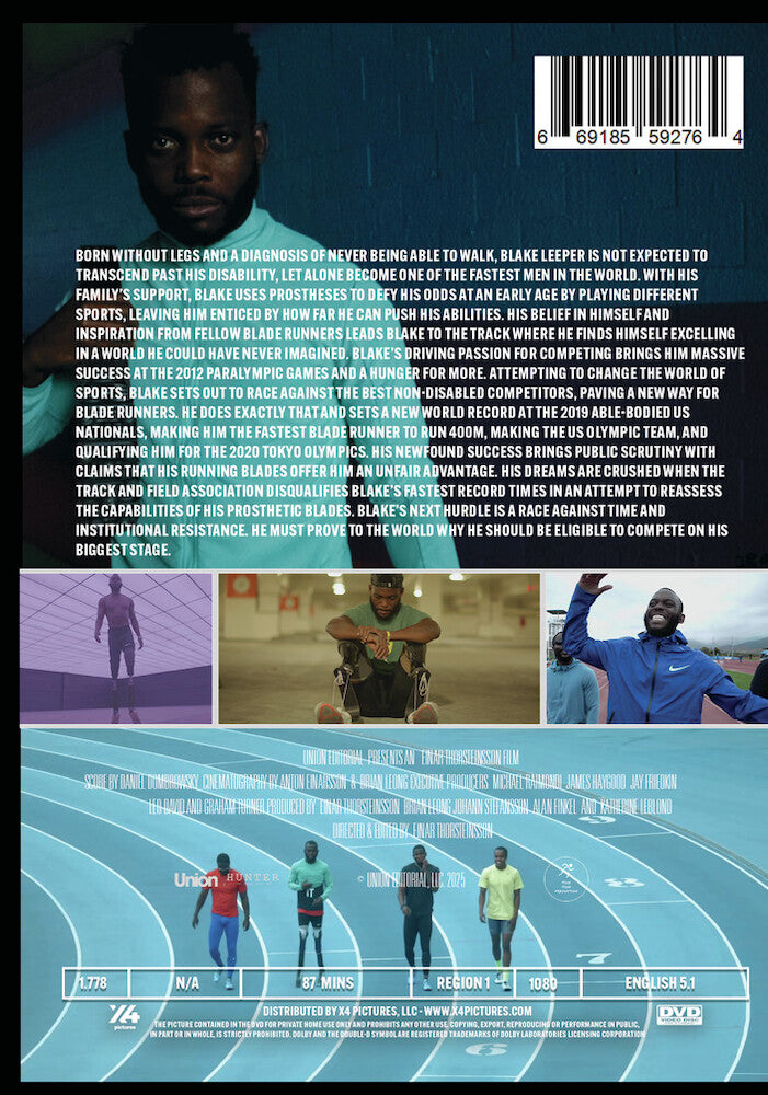 abled: the blake leeper story - Back Panel - DVD