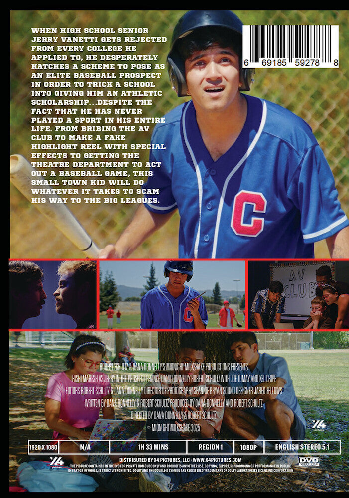 the prospect - Back Panel - DVD