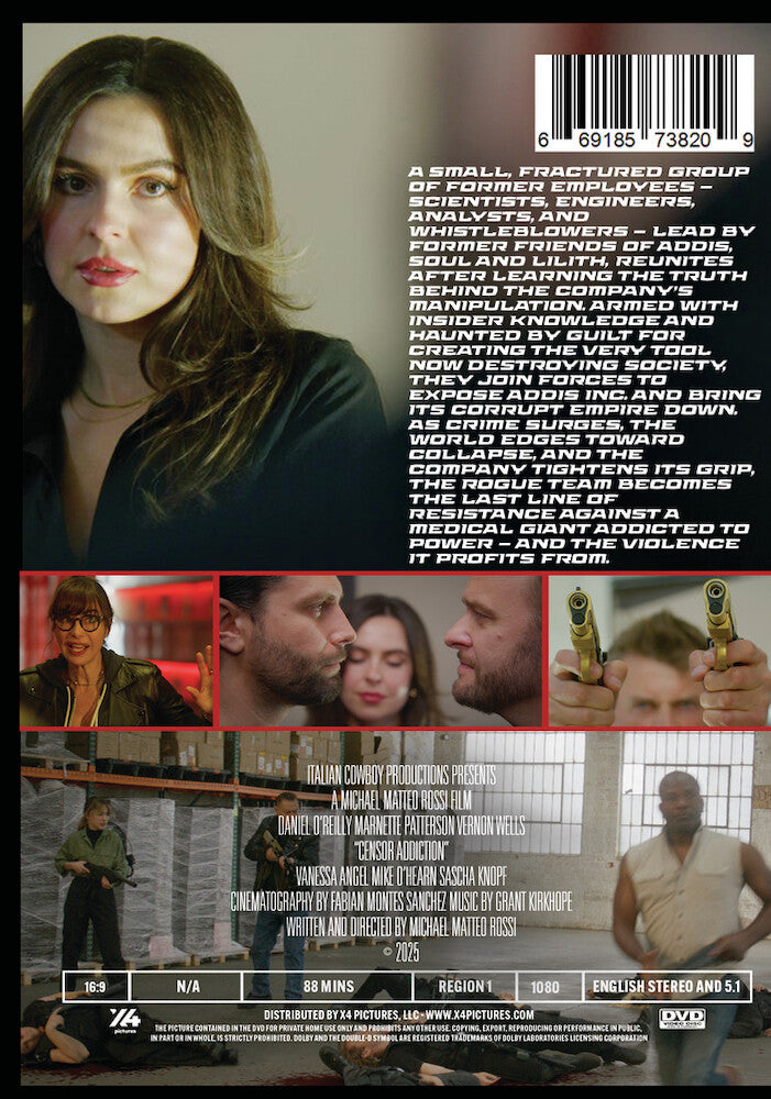 Censor Addiction - Back Panel - 