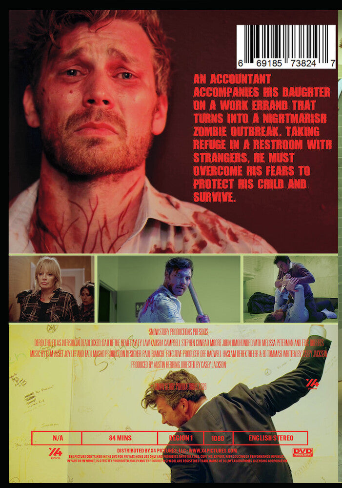 Deadlocked: Dad of the Dead - Back Panel - 