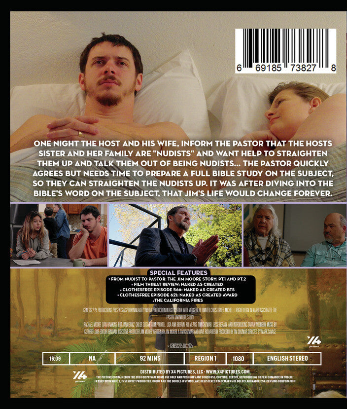 Naked As Created [Blu-ray] - Back Panel - 