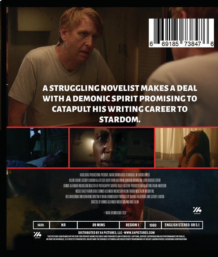 A Wicked Muse [Blu-ray] - Back Panel - 