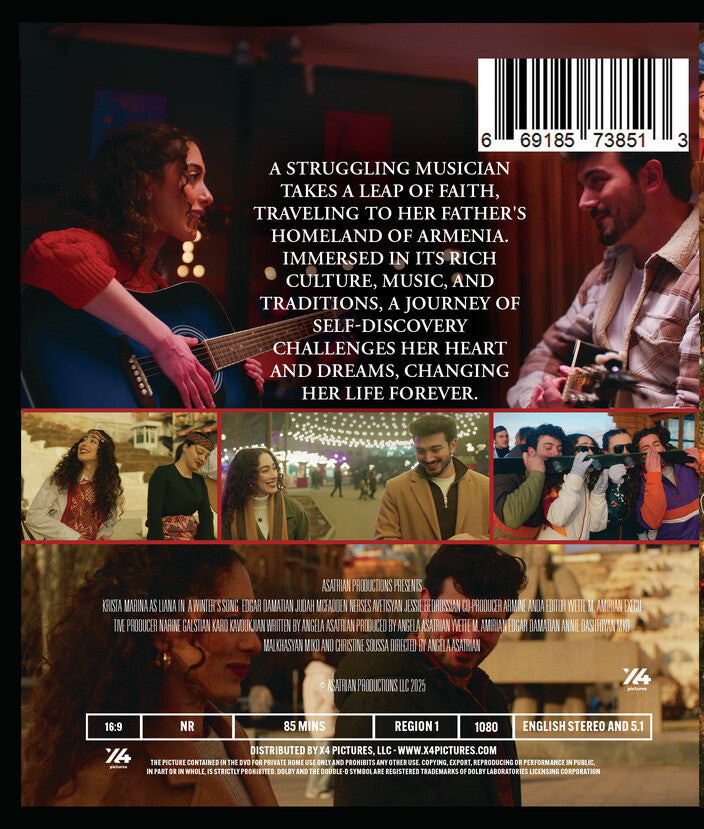 A Winter's Song [Blu-ray] - Back Panel - 
