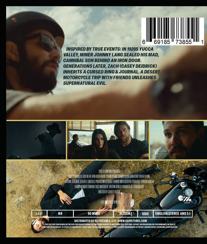 The Iron Door [Blu-ray] - Back Panel - 