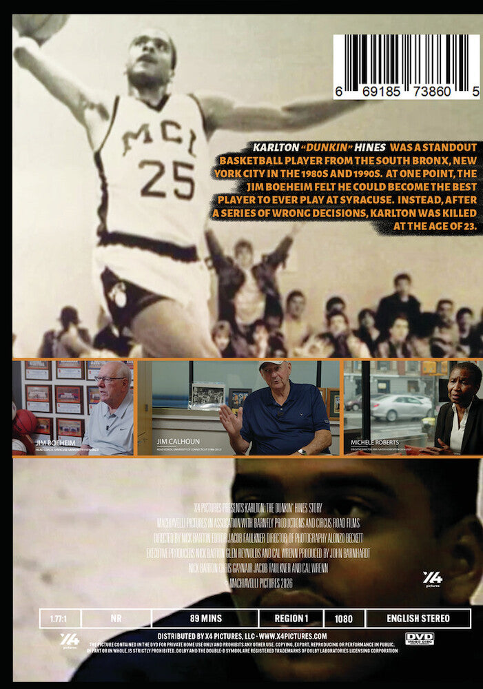 Karlton - The Dunkin Hines Story - Back Panel - 
