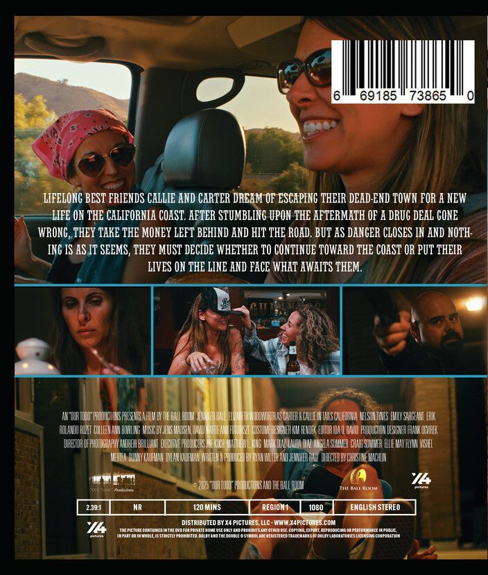 Tails California [Blu-ray] - Back Panel - 