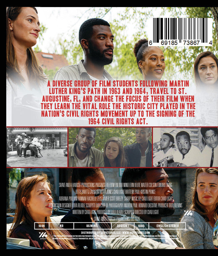 Freedom on Our Mind [Blu-ray] - Back Panel - 