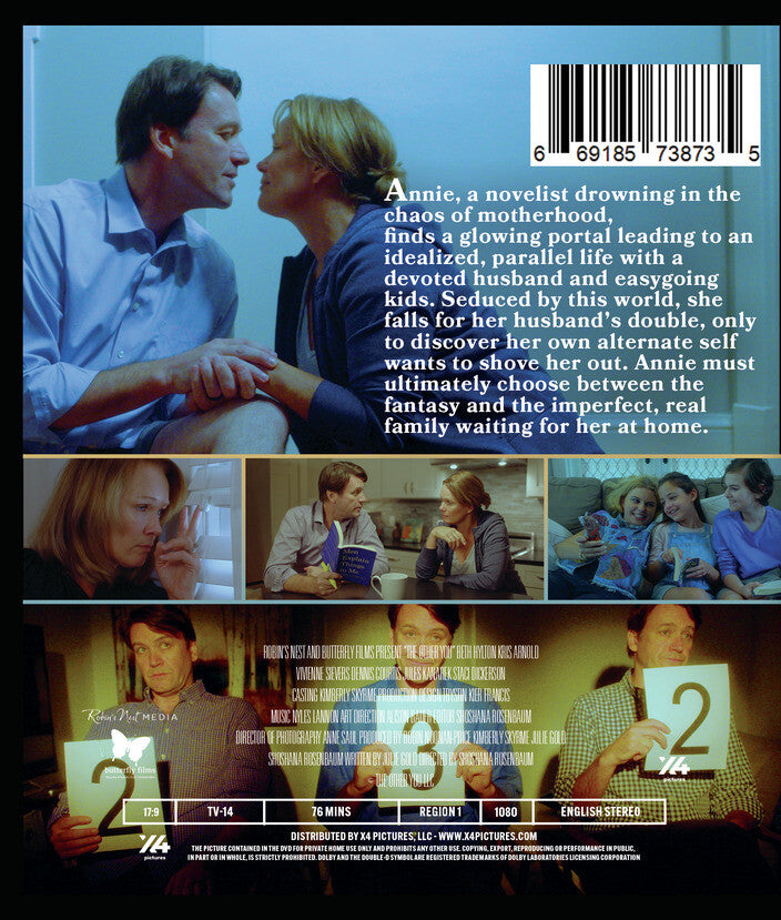 The Other You [Blu-ray] - Back Panel - 
