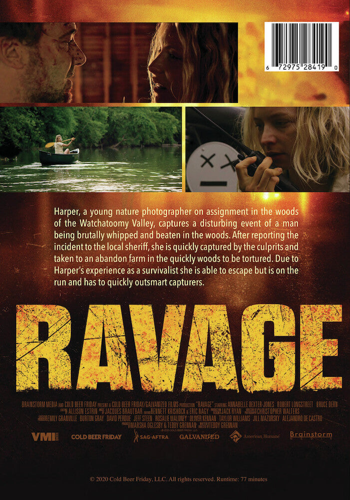 ravage - Back Panel - DVD