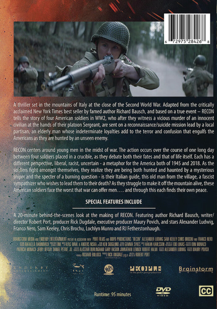 recon - Back Panel - DVD