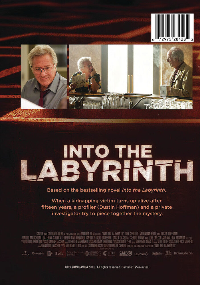 into the labyrinth - Back Panel - DVD