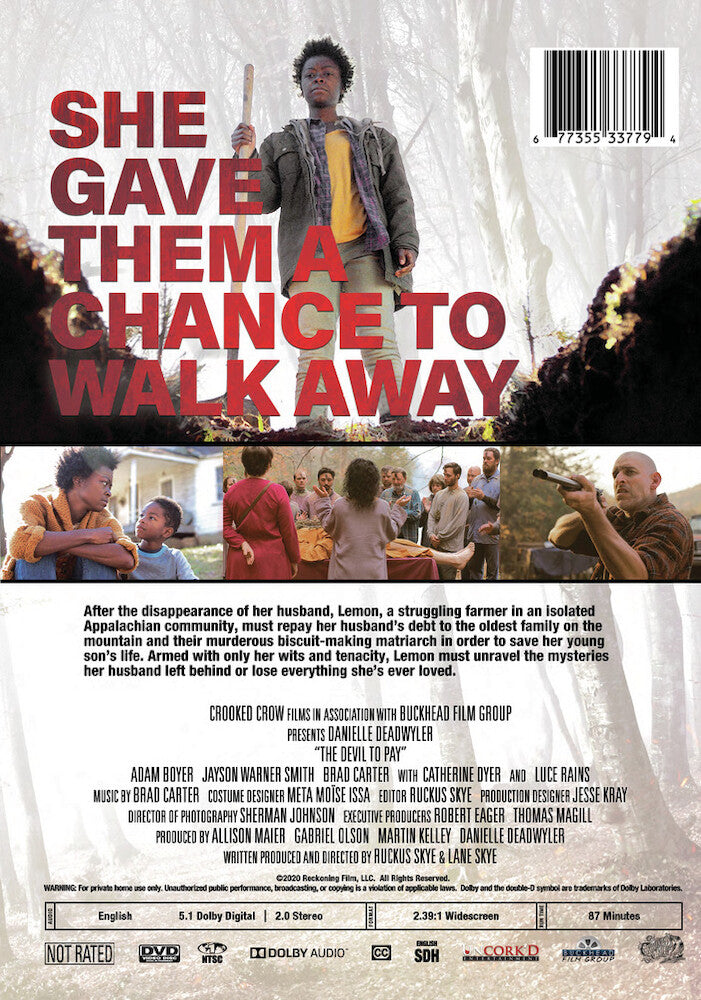 the devil to pay - Back Panel - DVD