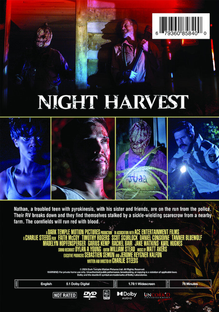 Night Harvest - Back Panel - 
