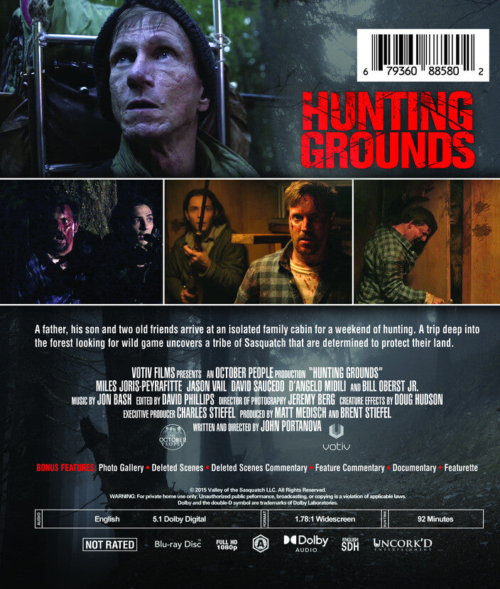 Hunting Grounds [Blu-ray] - Back Panel - 