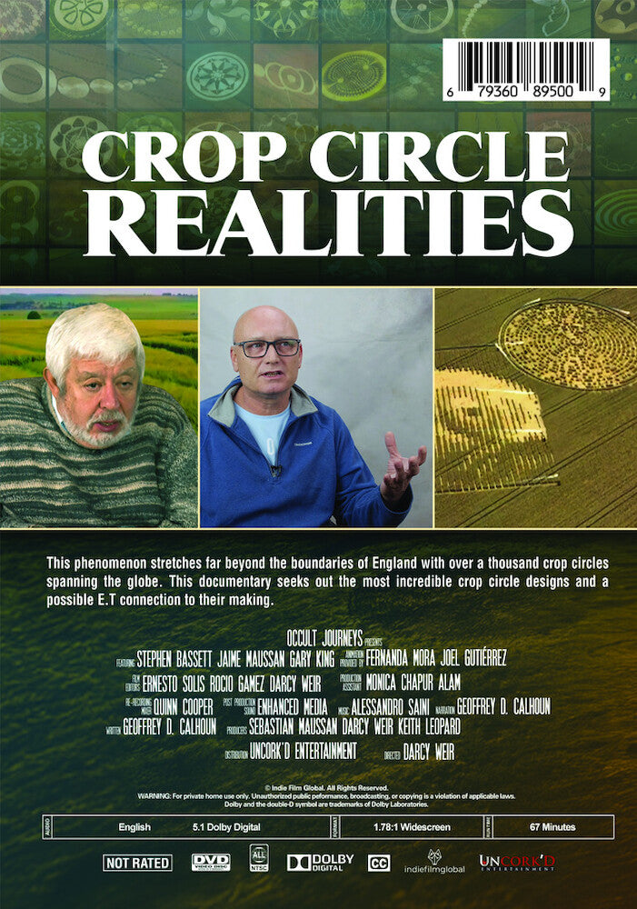 Crop Circle Realities - Back Panel - 