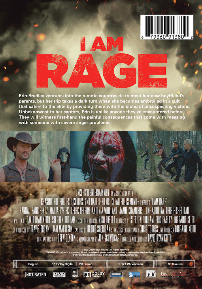 I Am Rage - Back Panel - 