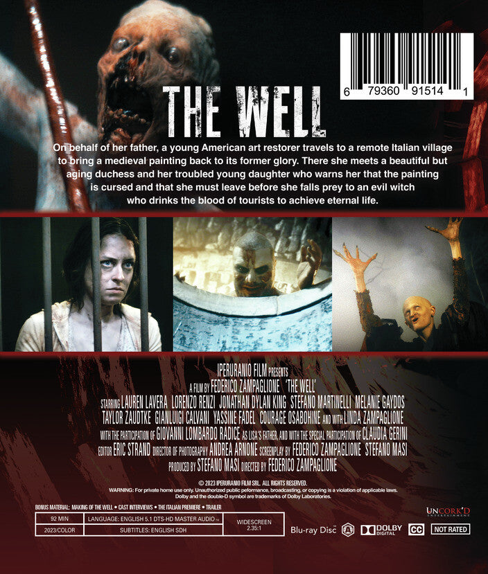 The Well [Blu-ray] - Back Panel - 