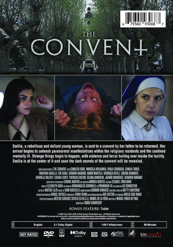 The Convent - Back Panel - 