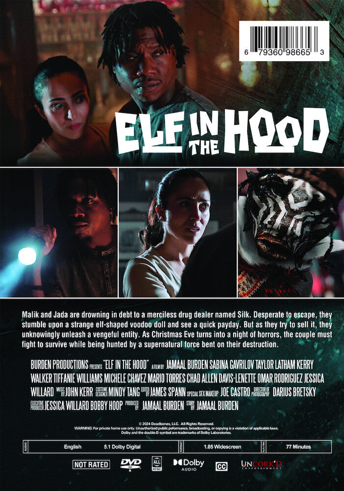 Elf in the Hood - Back Panel - 