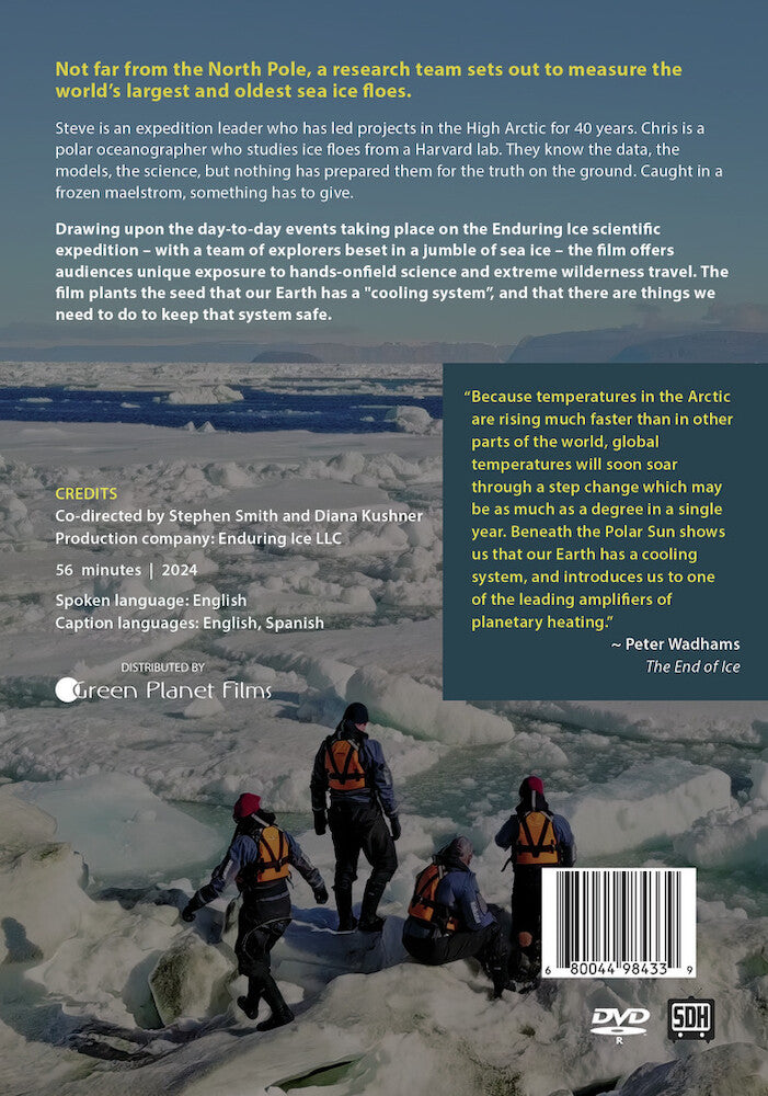 beneath the polar sun - Back Panel - DVD