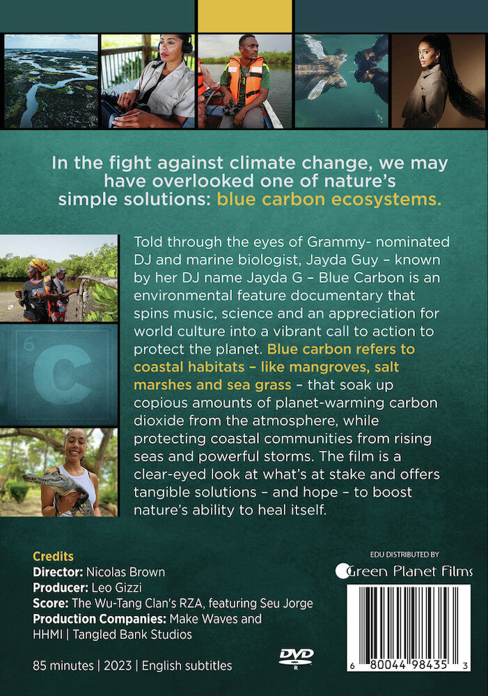 blue carbon: nature's hidden power - Back Panel - DVD