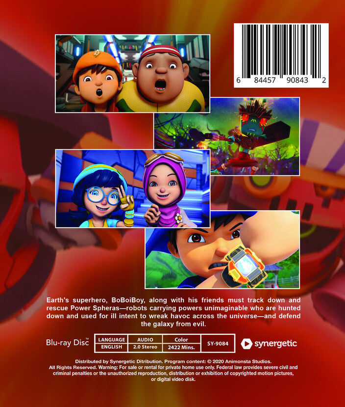 BoBoiBoy Galaxy - Back Panel - 