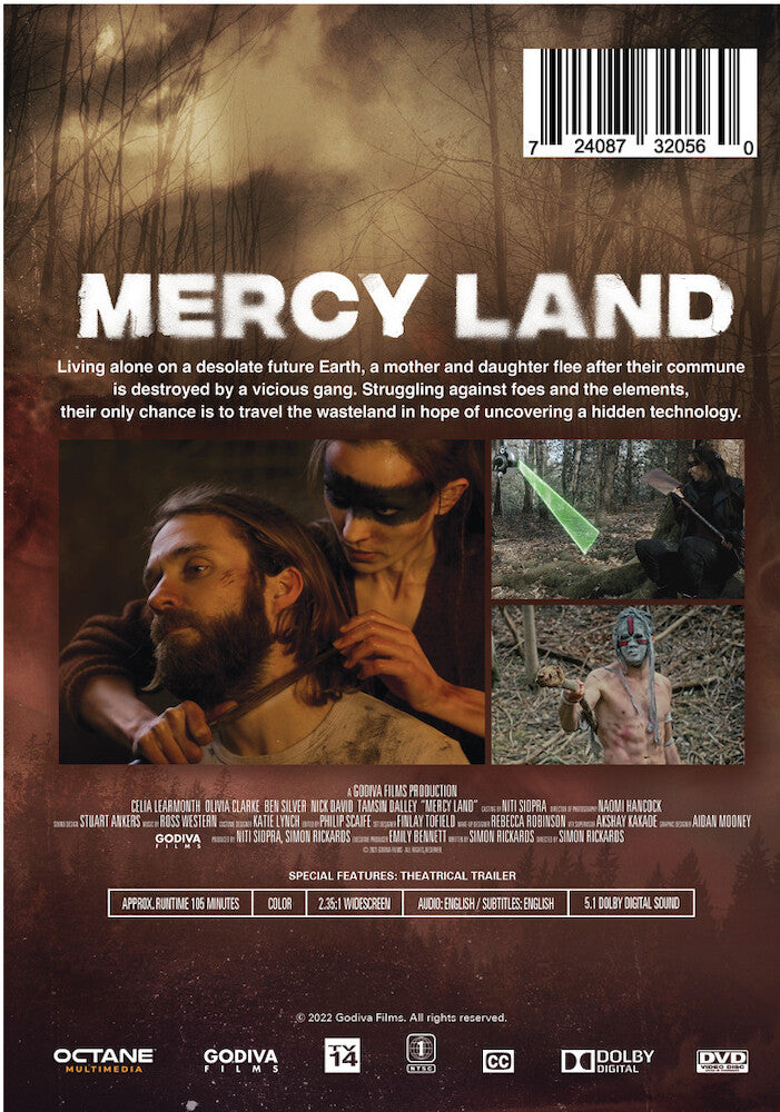 mercy land - Back Panel - DVD