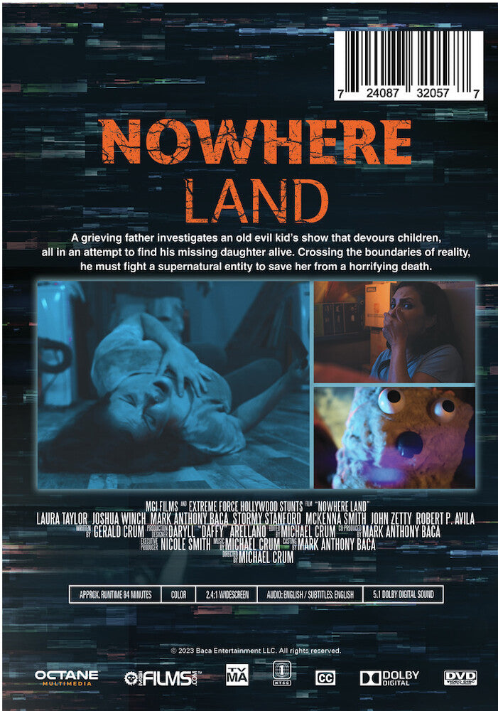 nowhere land - Back Panel - DVD
