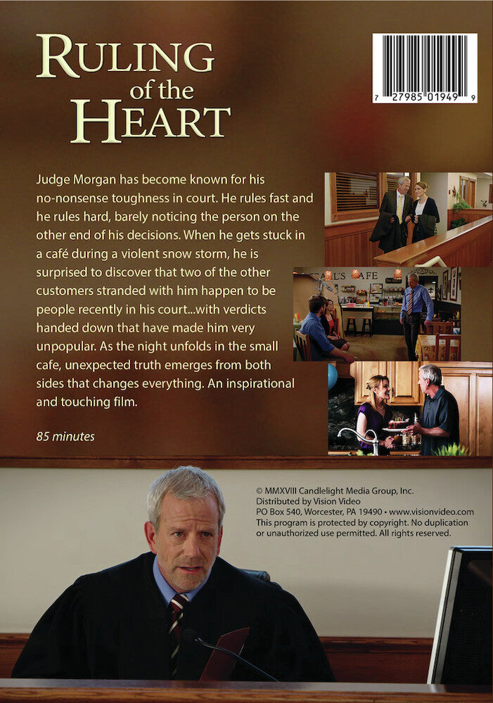 ruling of the heart - Back Panel - DVD