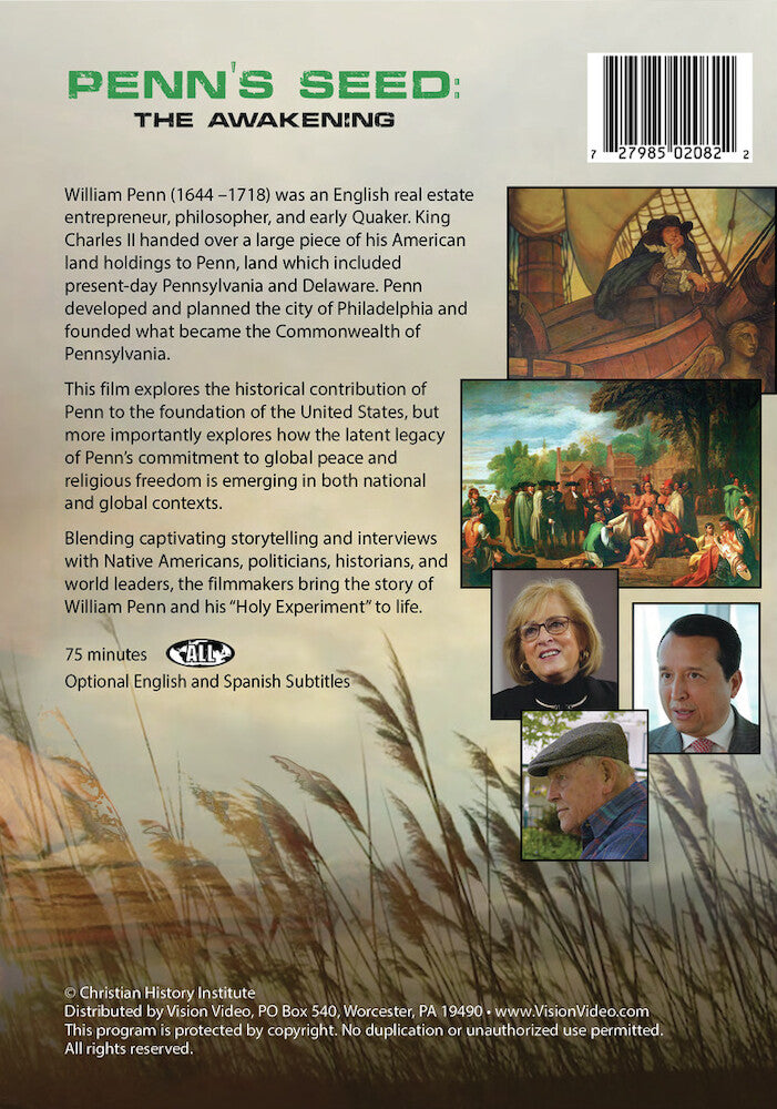 penn's seed - Back Panel - DVD