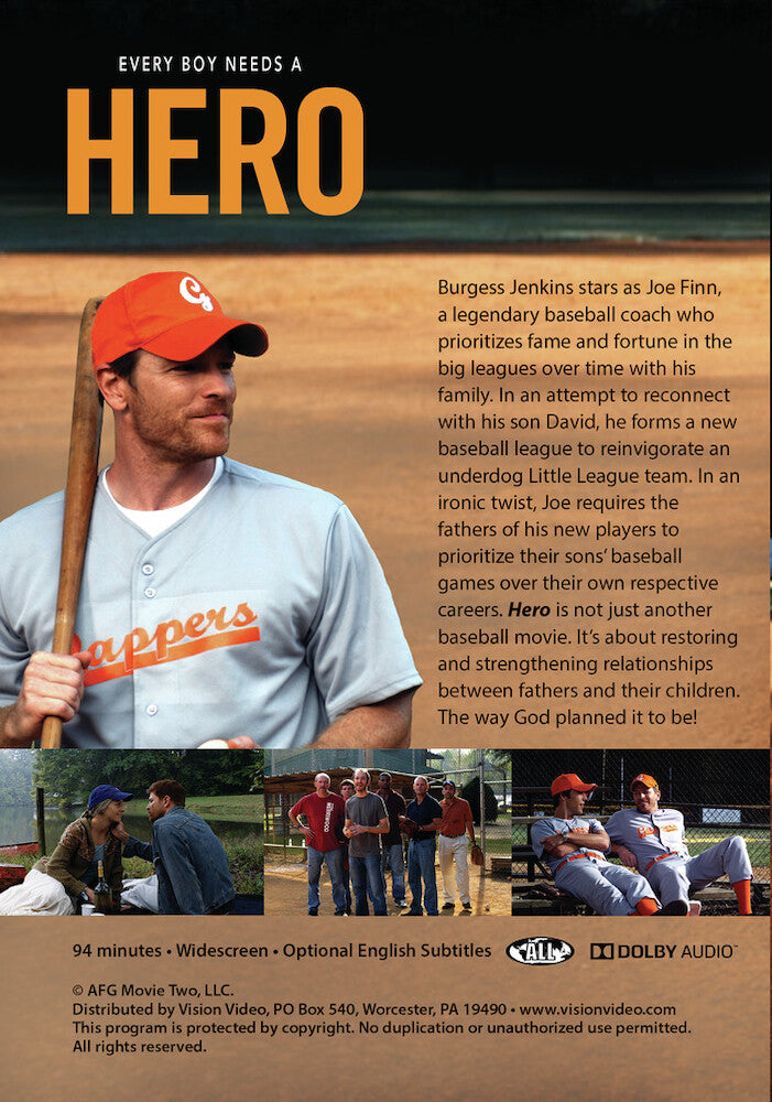 hero - Back Panel - DVD
