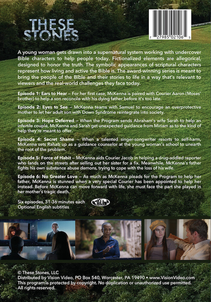 these stones - Back Panel - DVD