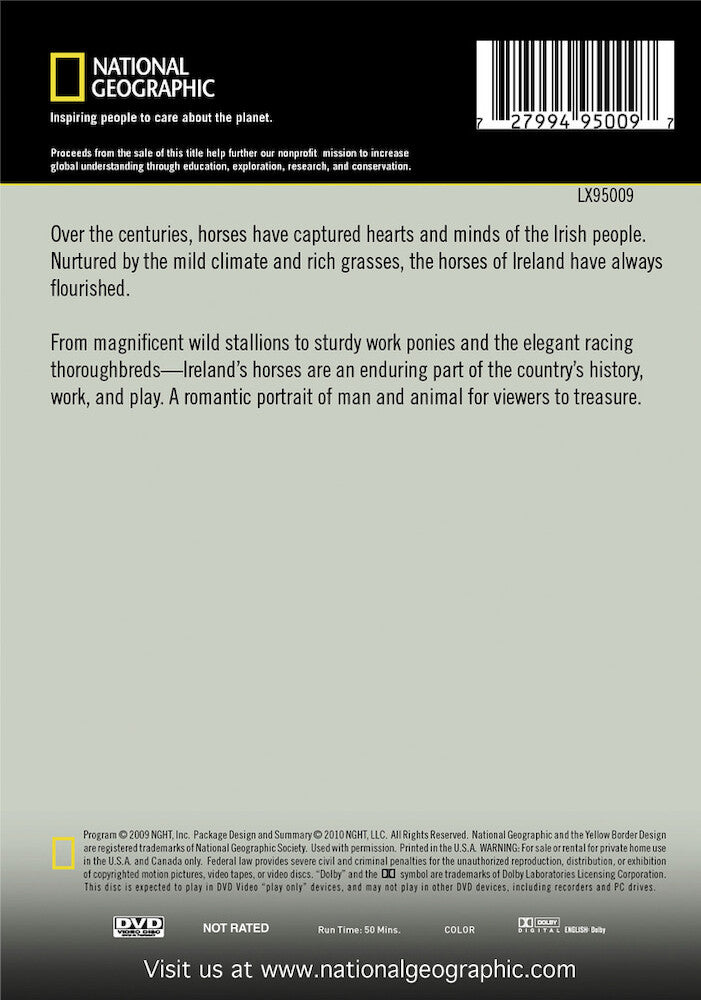 ballad of the irish horse - Back Panel - DVD