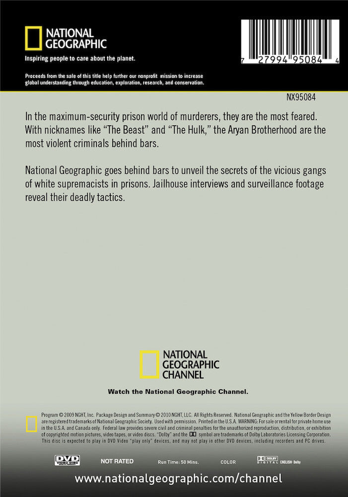 aryan brotherhood - Back Panel - DVD