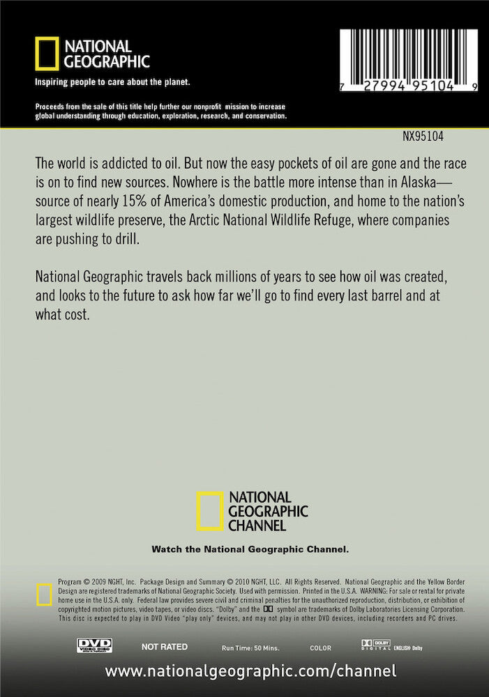 alaska's last oil - Back Panel - DVD