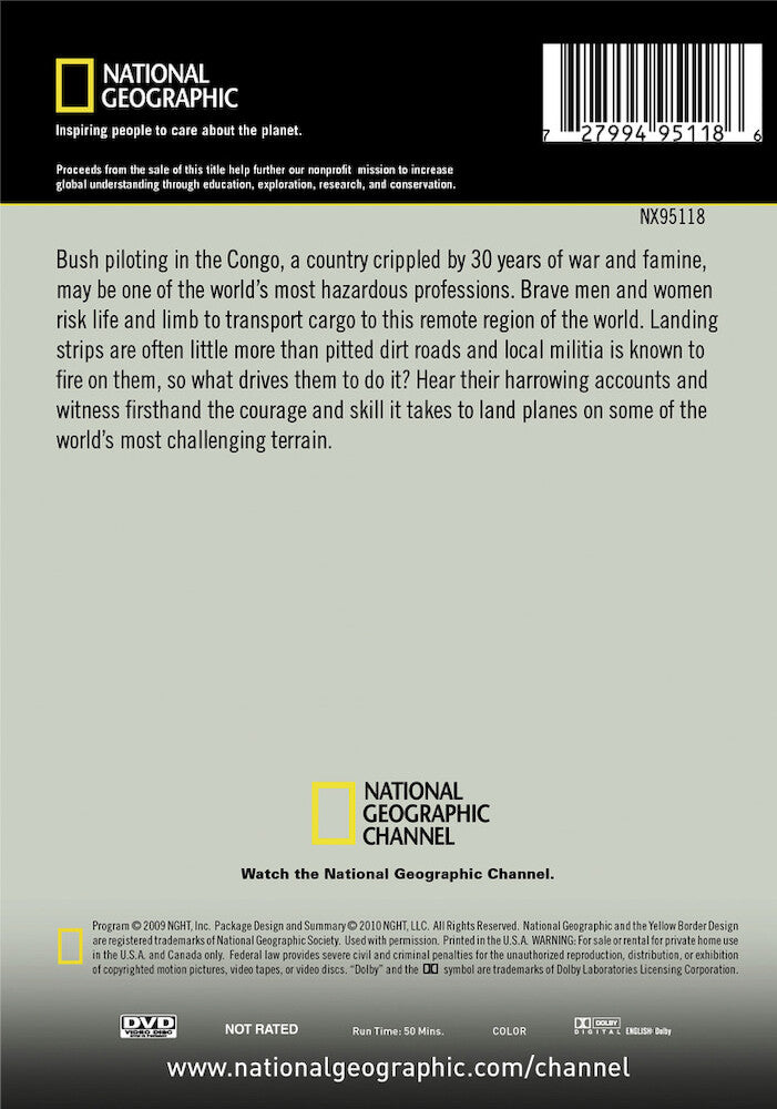 congo bush pilots - Back Panel - DVD