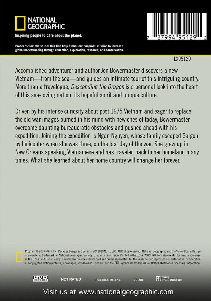 descending the dragon - Back Panel - DVD