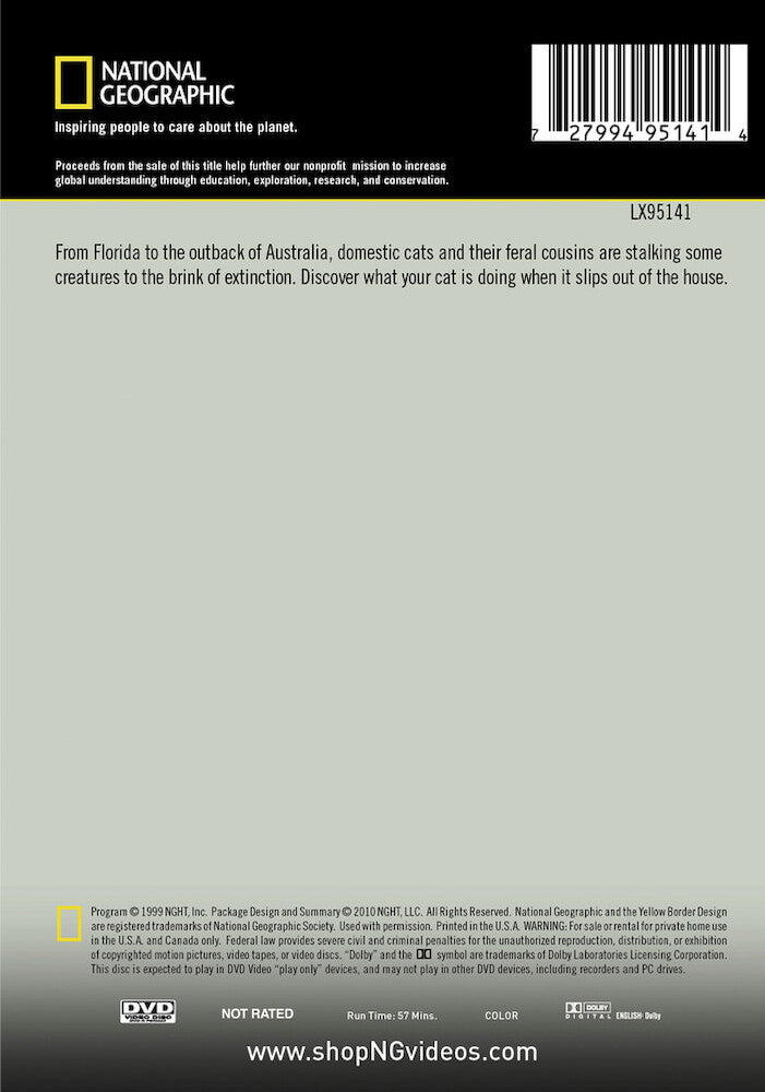 the secret life of cats - Back Panel - DVD