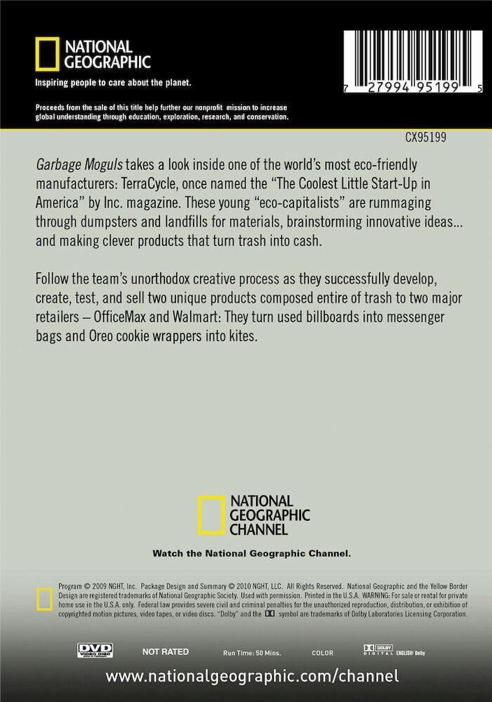 garbage moguls - Back Panel - DVD