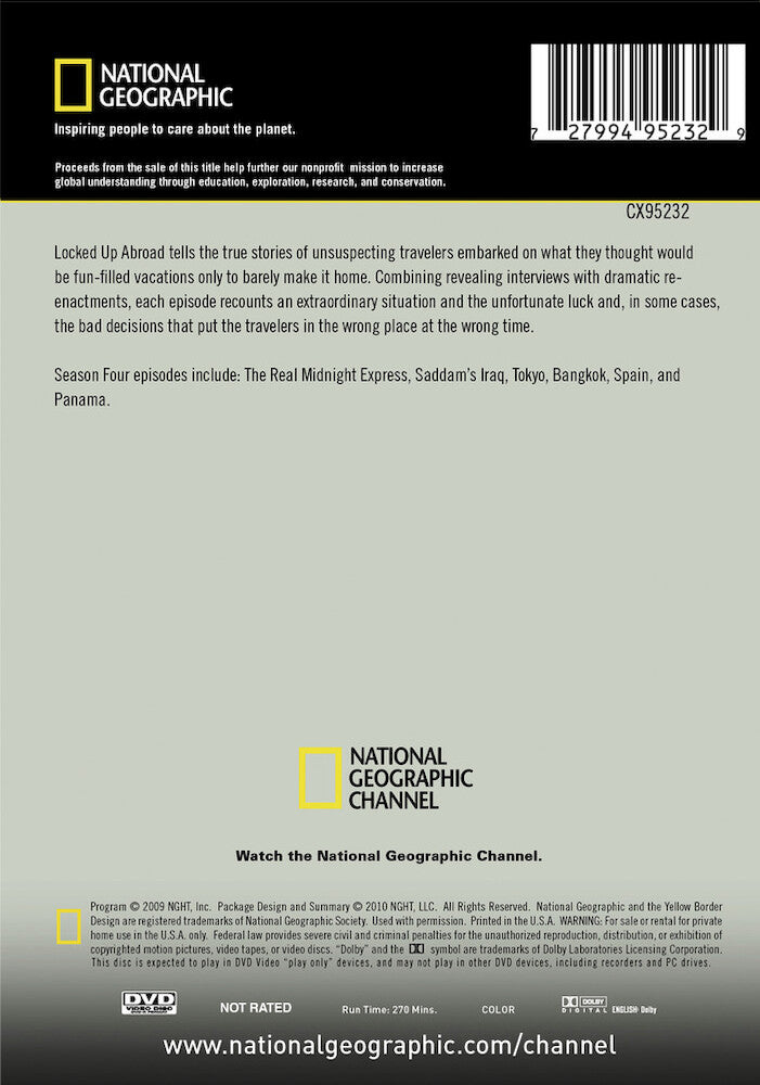 locked up abroad season 4 - (2 discs) - Back Panel - DVD