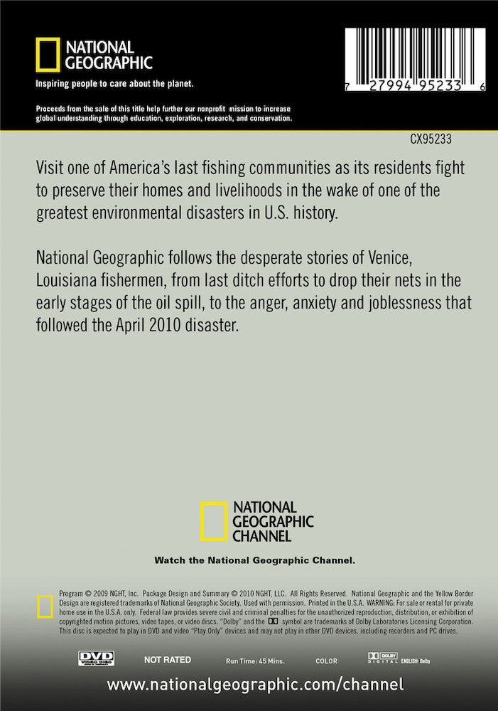 after the spill: the last catch - Back Panel - DVD