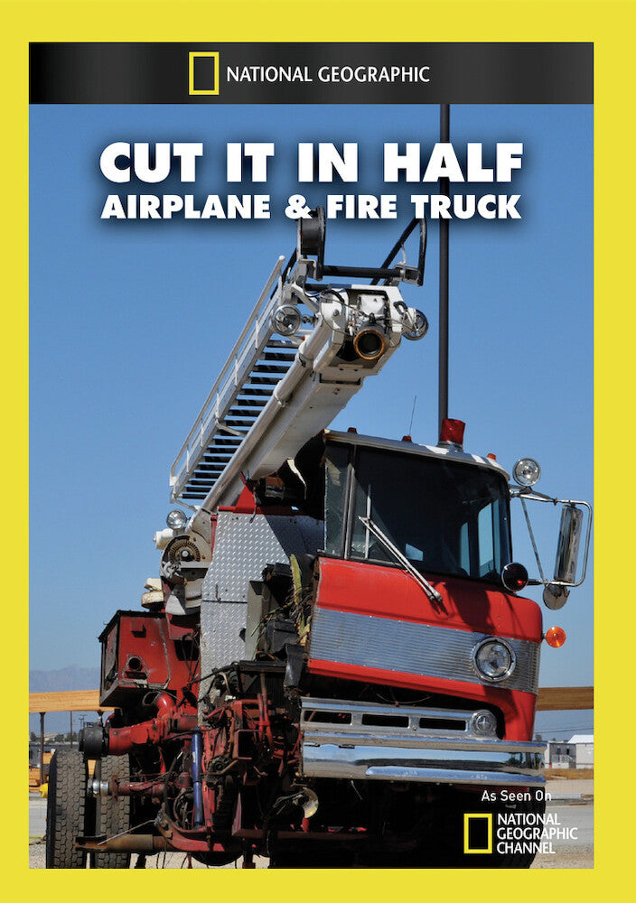 cut it in half: airplane and fire truck - DVD