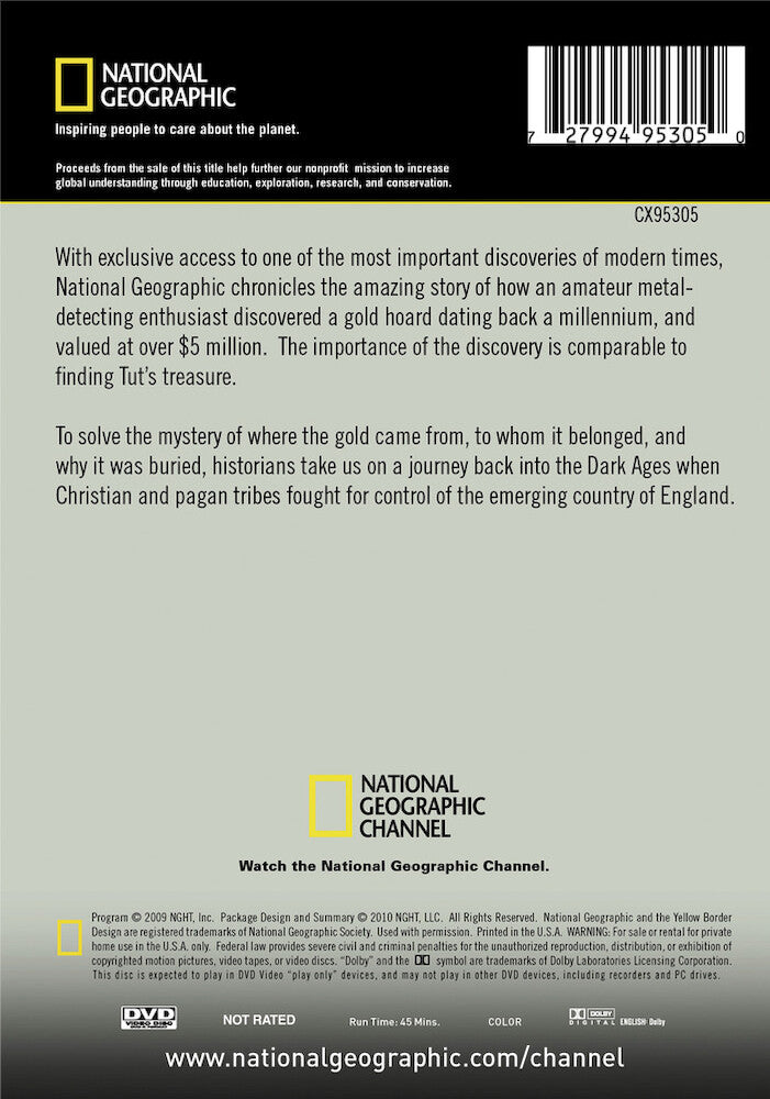 lost gold of the dark ages - Back Panel - DVD