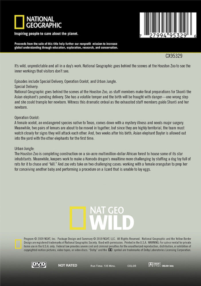 zoo confidential - Back Panel - DVD
