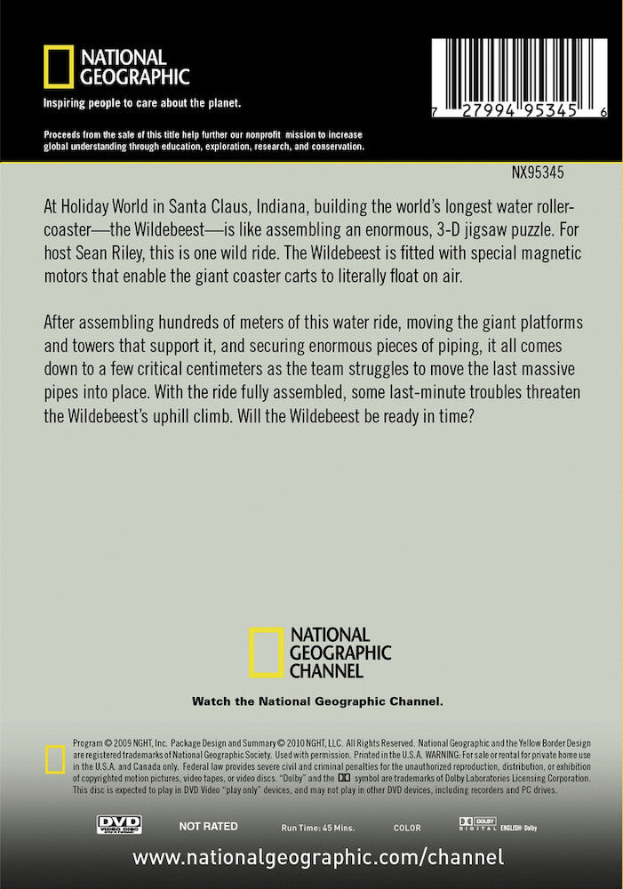 world's toughest fixes: ultimate water ride - Back Panel - DVD