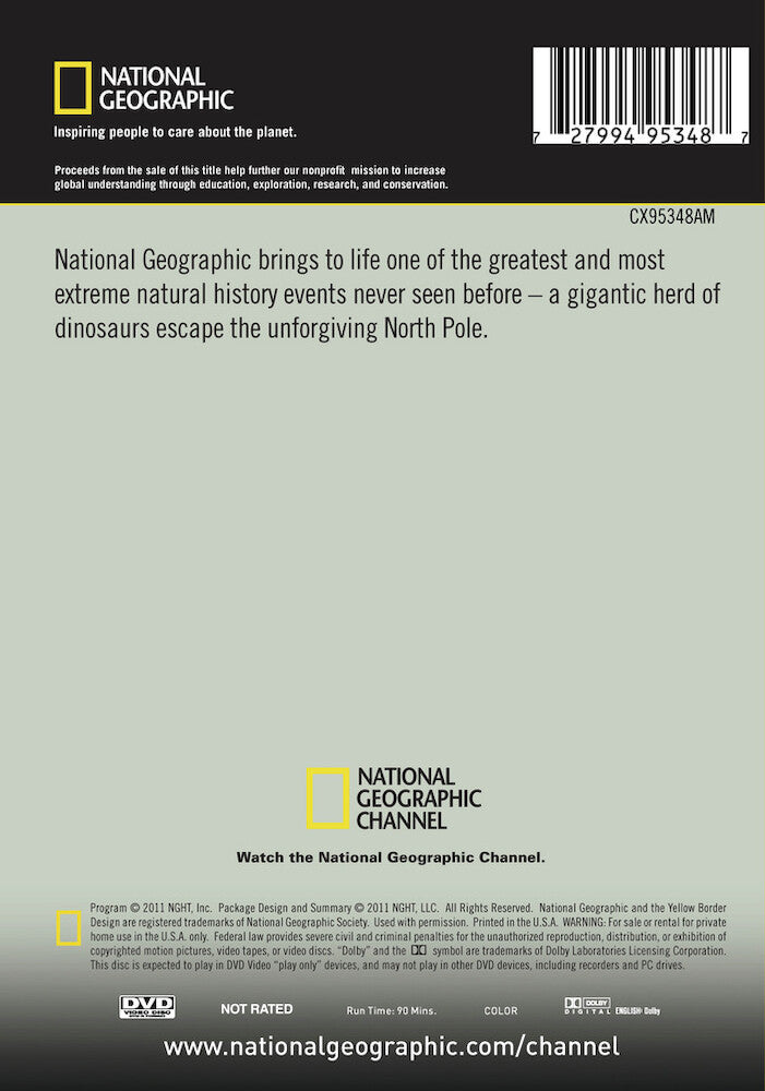 the great dinosaur escape - Back Panel - DVD