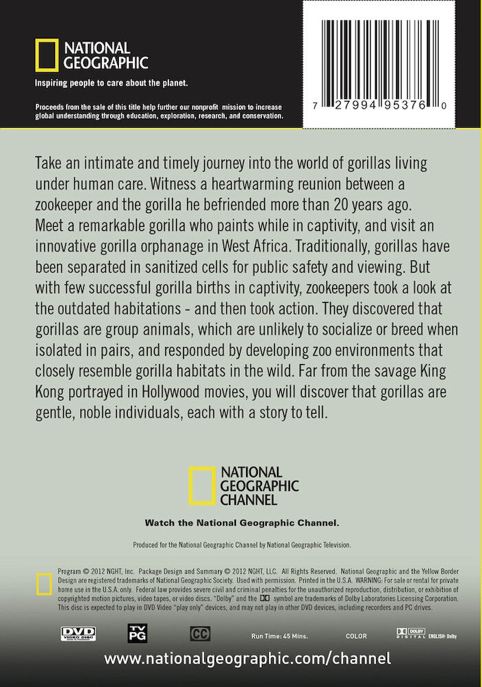 the urban gorilla - Back Panel - DVD