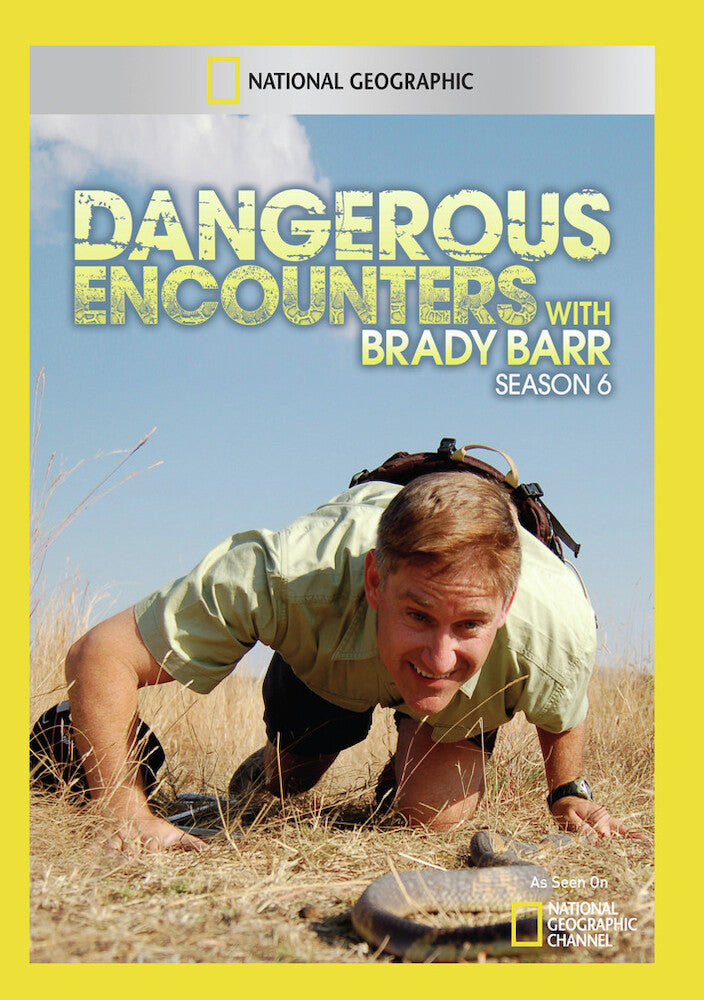 dangerous encounters with brady barr season 6 - (2 discs) - DVD